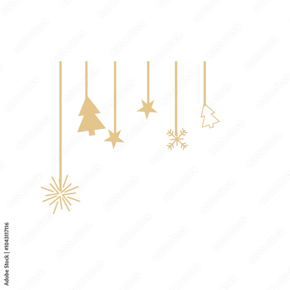 New Years Star Decoration New Years Star Decoration