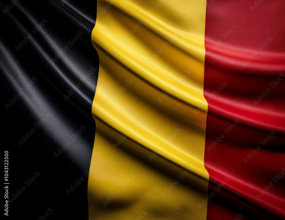 Die Flagge von Belgien