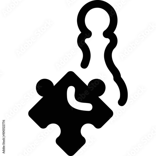 Simple vector icon chess, pawn
