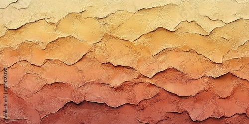 Abstract Stone Texture with Warm Color Gradient.