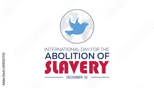 International Day for the Abolition of Slavery is observed every year on December. People Awareness concept. background, placard, banner template Vector illustration design.