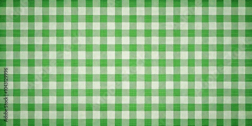 green gingham fabric texture wallpaper background