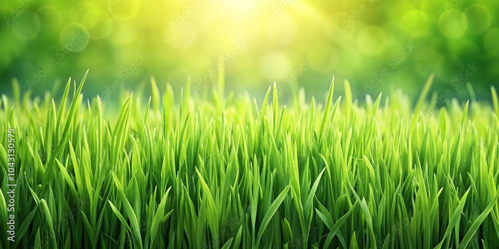 Green grass background with leading lines Green grass background with leading lines