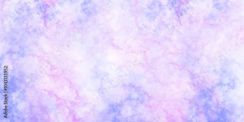 Abstract background with violet sky with clouds, neon dramatic background. Dye Blue Watercolor background. Light grey bubbly patterns and textures watercolor background. studio with no people with.	

