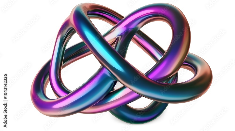 Colorful line, 3d render Colorful line, 3d render