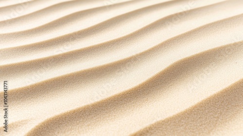 Close up of ripples in desert sand texture