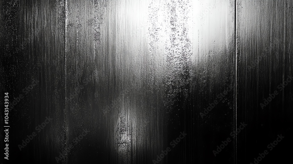 Obraz premium Abstract black and white texture with patterns of light and shadow.