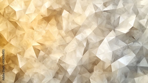 Abstract geometric background in soft gold and beige tones for design projects.