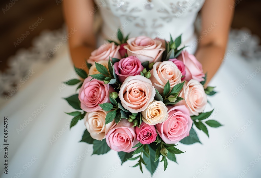 bride holding bouquet of flowers bride holding bouquet of flowers