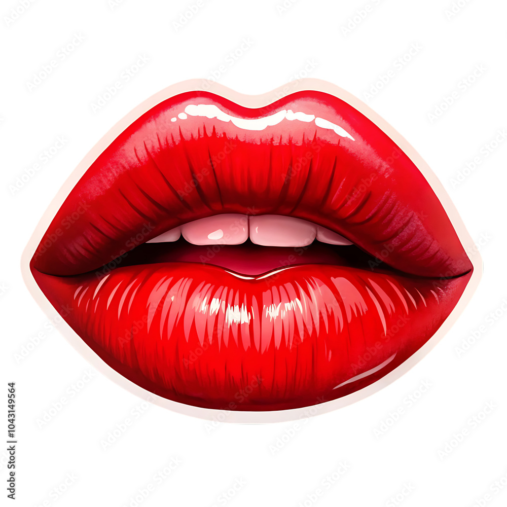 red lips stickers red lips stickers
