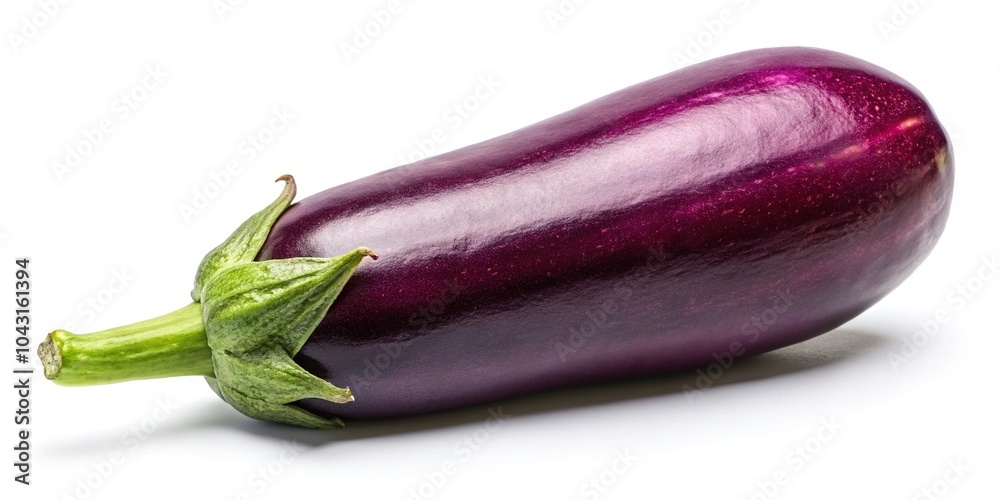 Eggplant isolated on white background with clipping path Eggplant isolated on white background with clipping path