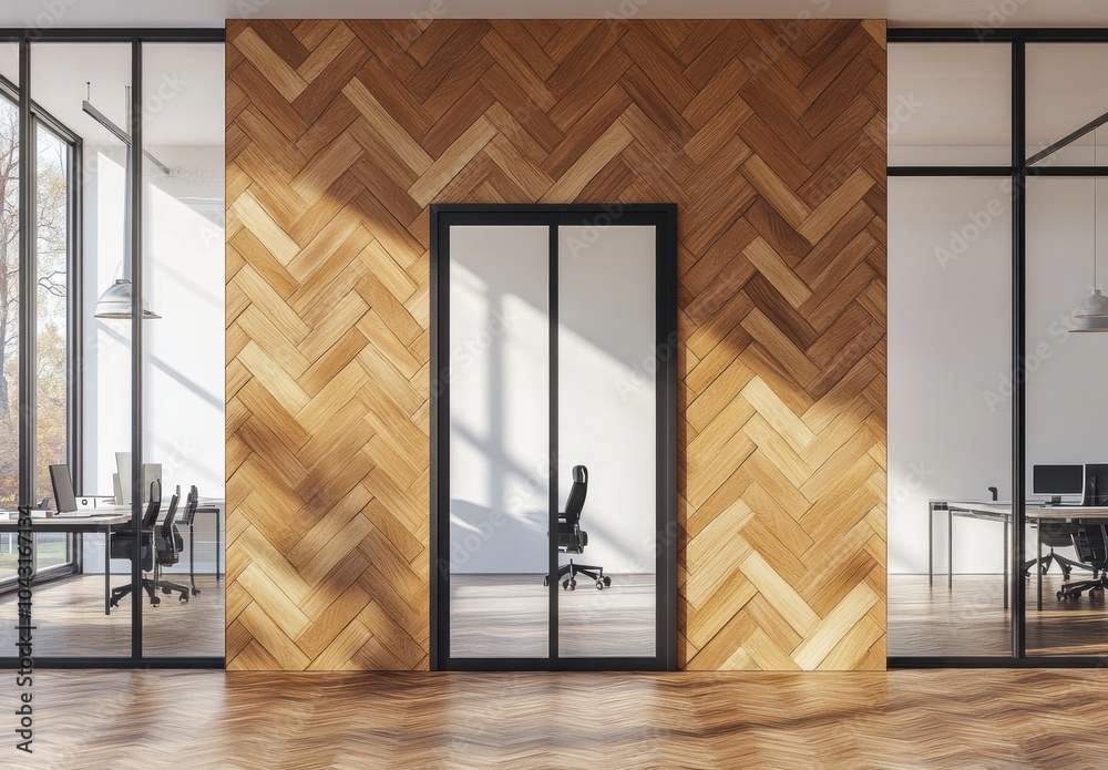 Obraz premium Modern Office Doorway.