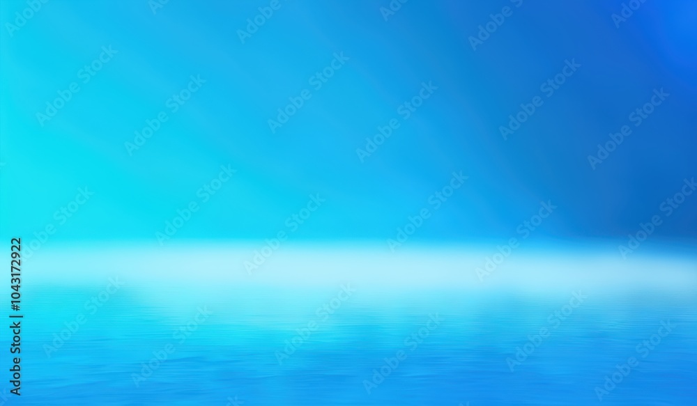 Obraz premium a blurry image of a blue ocean with a blue gradient