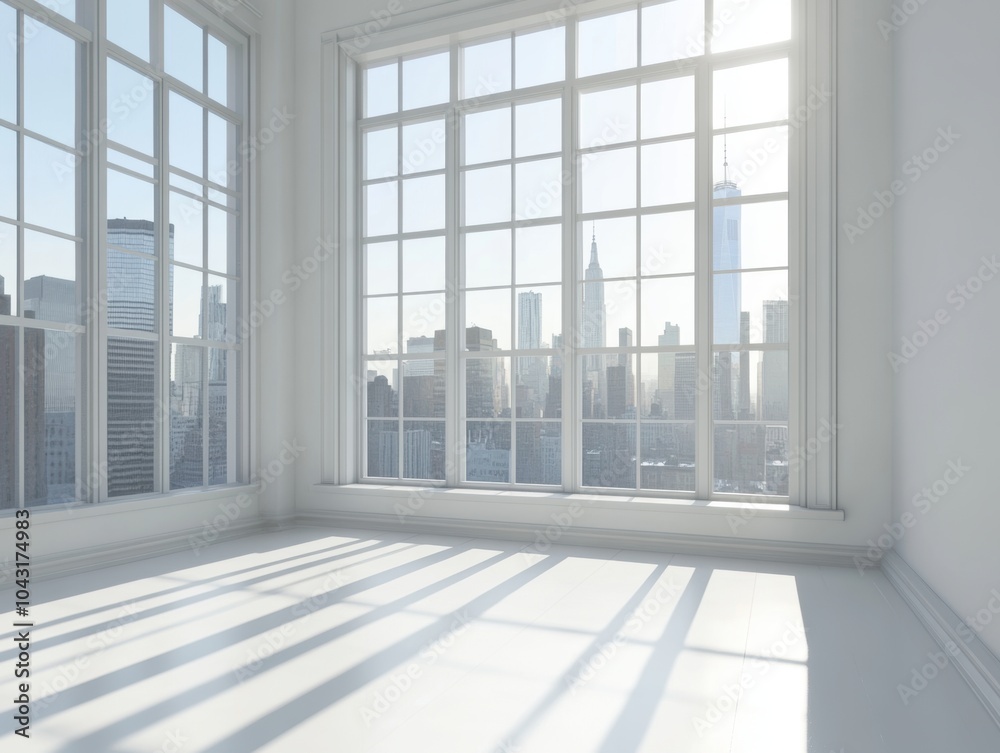 Fototapeta premium City View Room.