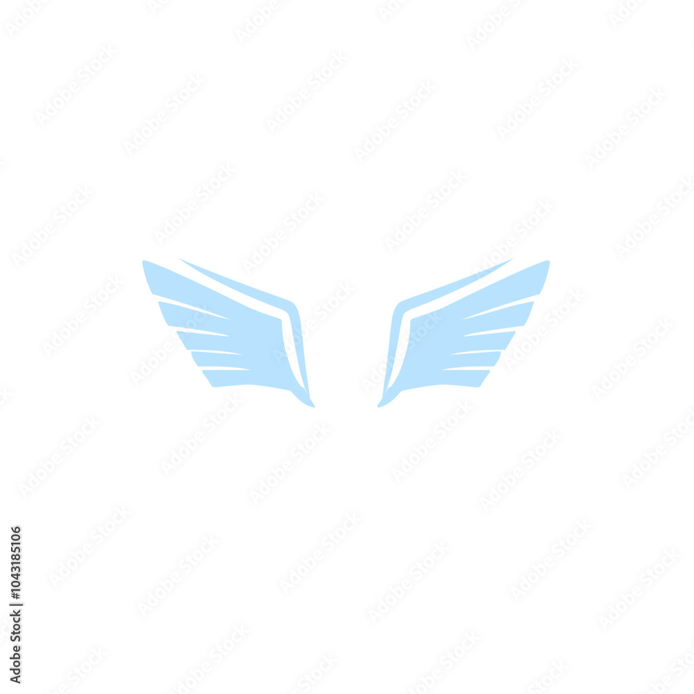 wings design logo icon wings design logo icon