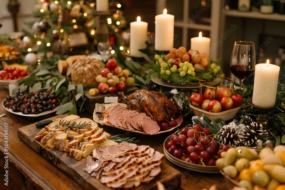 Sumptuous Christmas Eve Feast Capturing the Essence of Holiday and Culinary Delight Sumptuous Christmas Eve Feast Capturing the Essence of Holiday and Culinary Delight