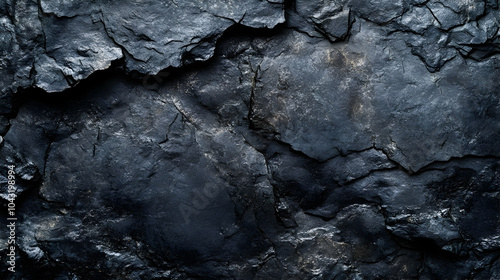 Dark Grey Rock Texture Background