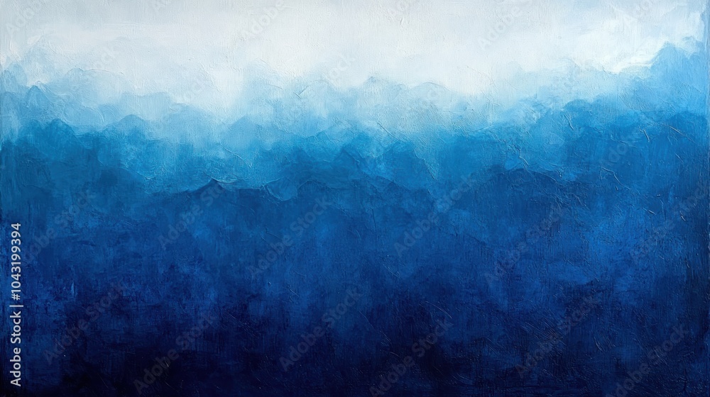 Deep blue gradient fading into a lighter sky-blue hue with soft textures Deep blue gradient fading into a lighter sky-blue hue with soft textures
