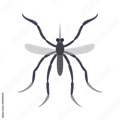 illustration of a mosquito