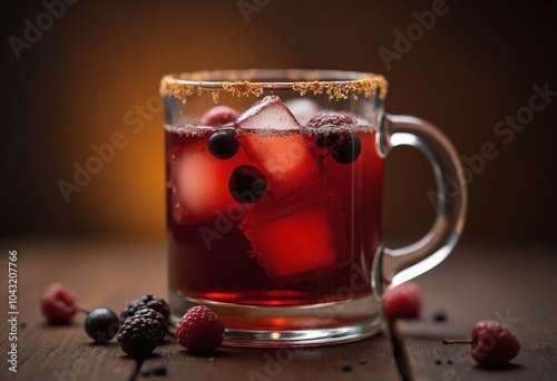 Professional food photography of a Mulled Wine