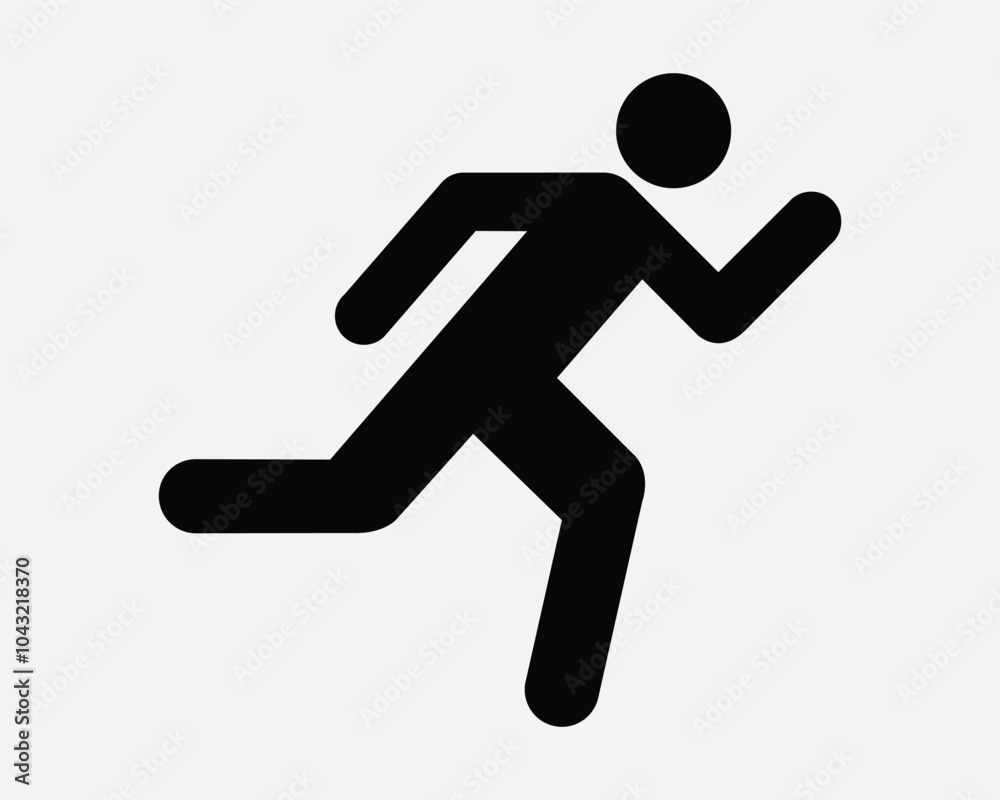 Sprint Run Dash Athlete Track and Field Runner Sprinter Sports Marathon Jog Jogging Exercise Fitness Health Sign Icon Shape Outline Black White Vector Sprint Run Dash Athlete Track and Field Runner Sprinter Sports Marathon Jog Jogging Exercise Fitness Health Sign Icon Shape Outline Black White Vector