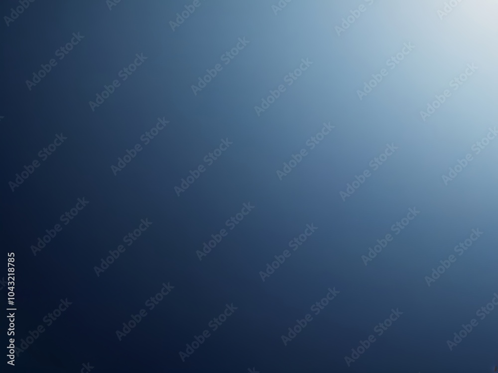 Obraz premium plain Soft light Grainy gradient background dark blue