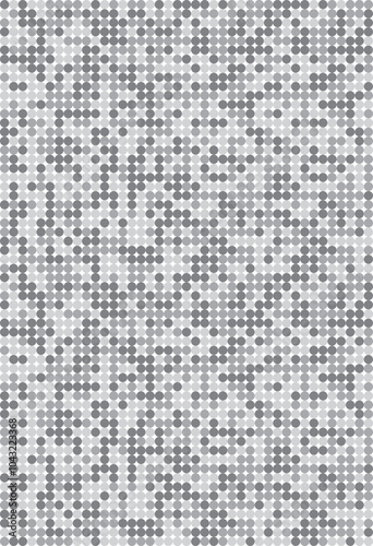 Dots Geometric Corner Pattern