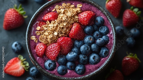 Delicious Berry Smoothie Bowl