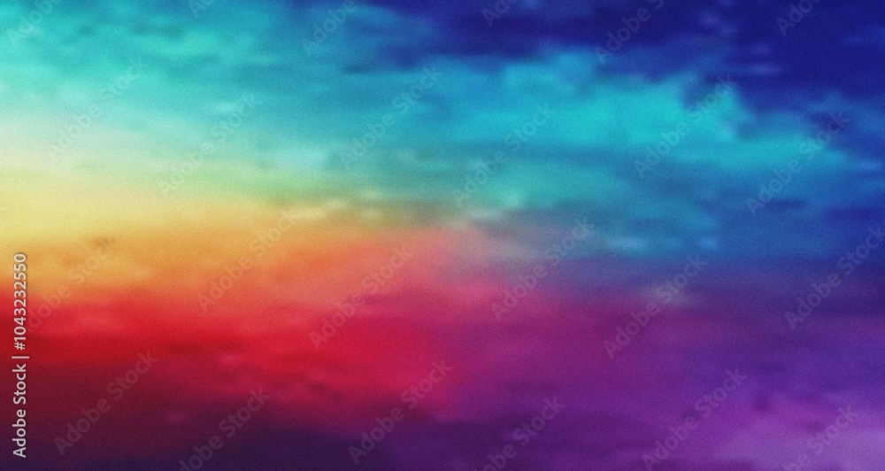 Obraz premium Abstract color gradient, modern blurred background and film grain texture, template with an elegant design concept, minimal style composition, Trendy Gradient grainy texture for your graphic design. 