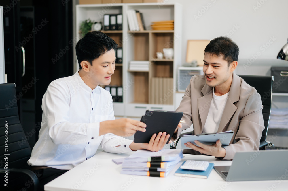 Team work process. Photo young business crew working with new startup project. Project managers meeting. Analyze plans, papers. Team work process. Photo young business crew working with new startup project. Project managers meeting. Analyze plans, papers.