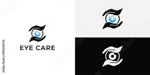 Eye Care, eye clinic Logo Design Template.