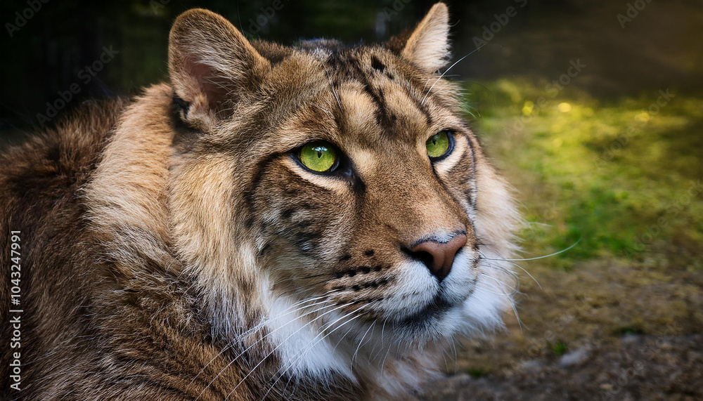 Obraz premium portrait of a big cat