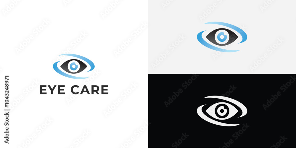 Eye Care, eye clinic Logo Design Template. Eye Care, eye clinic Logo Design Template.