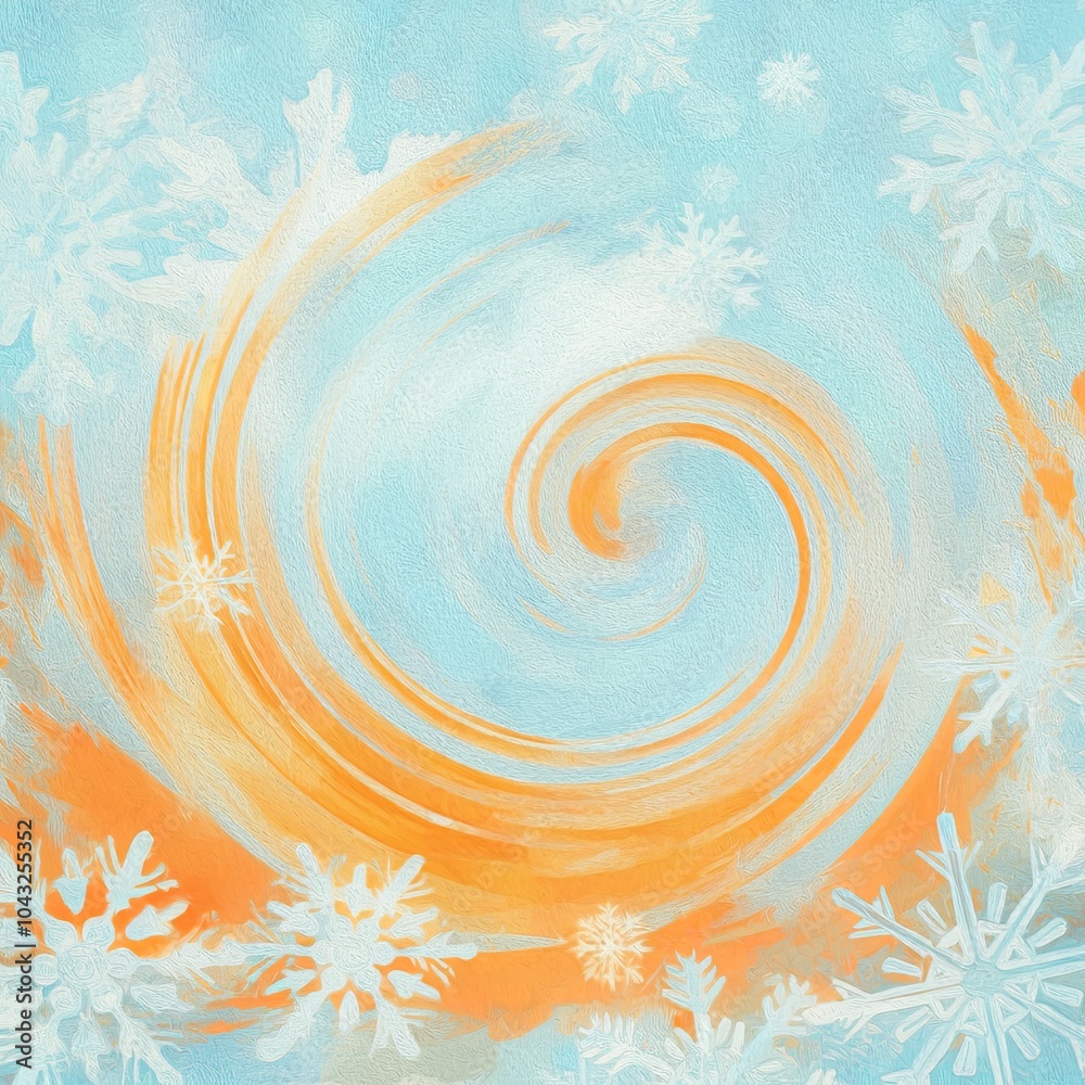 Fototapeta premium Winter Whirl