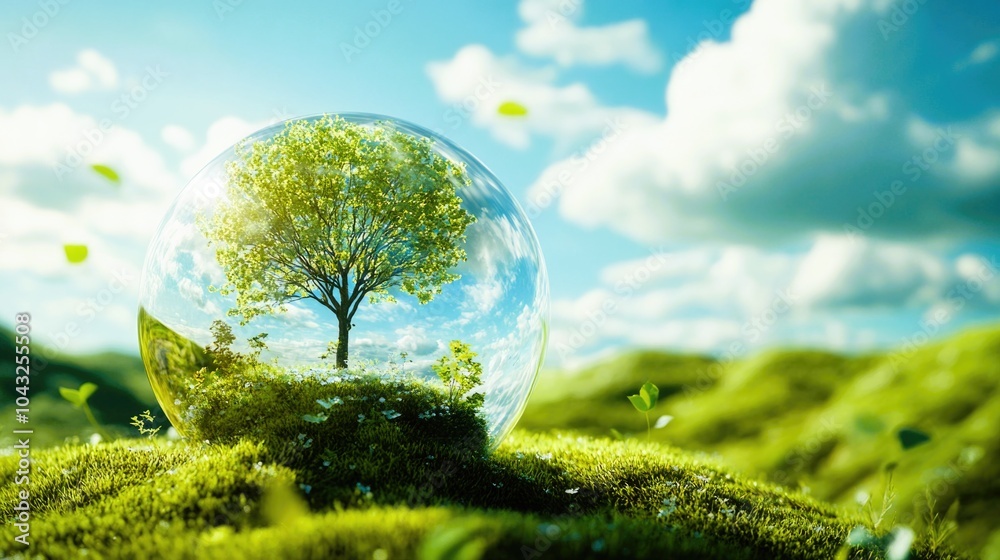 Alternative Energy Ecology. Concept image for marketing or advertising purposes. Alternative Energy Ecology. Concept image for marketing or advertising purposes.