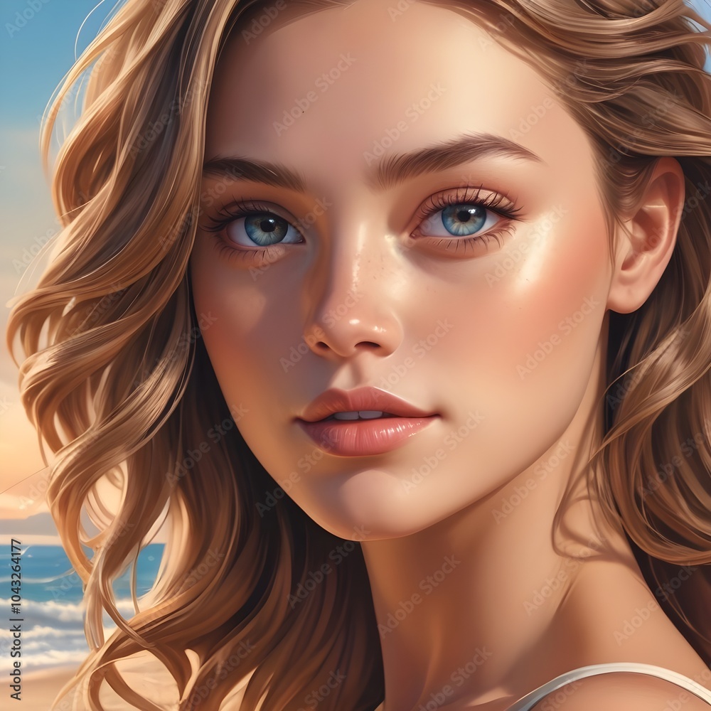 Fototapeta premium My dream character AI.