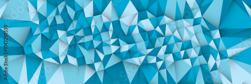 Delaunay triangulation. Vector background