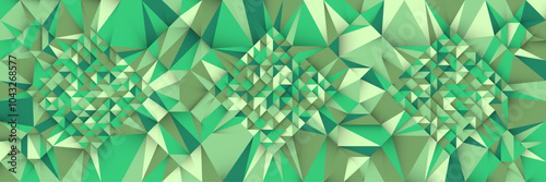 Delaunay triangulation. Vector background