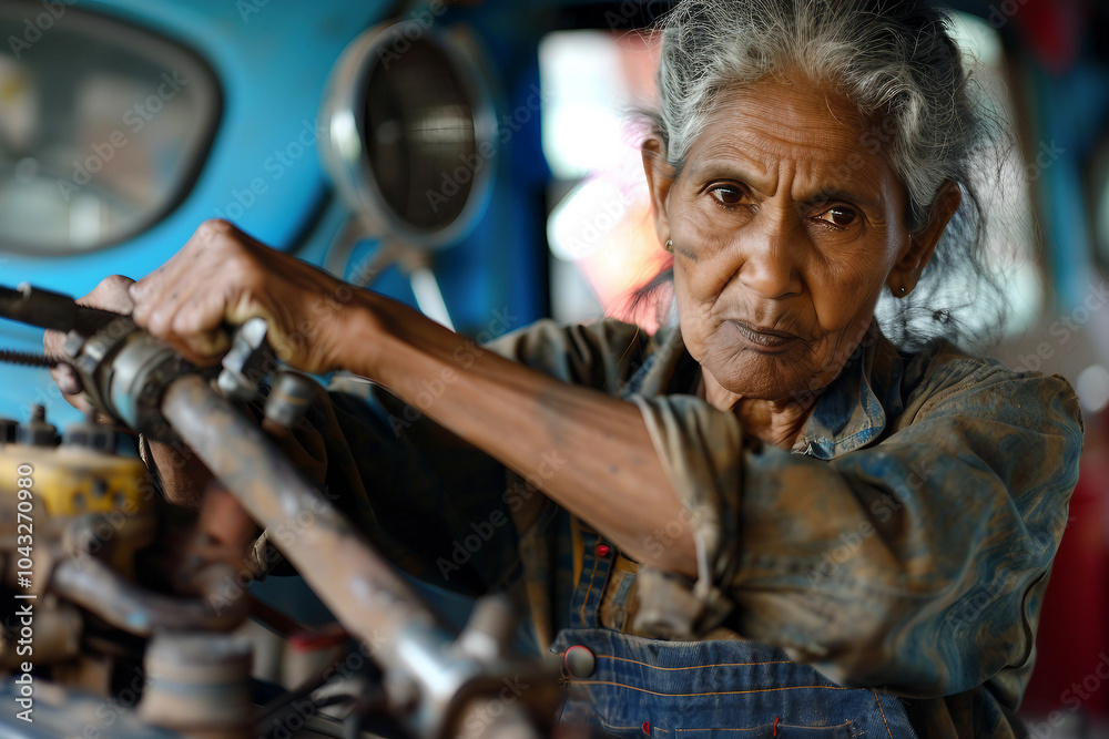 Skilled experienced person car mechanic auto maintenance garage service, Generative AI Skilled experienced person car mechanic auto maintenance garage service, Generative AI