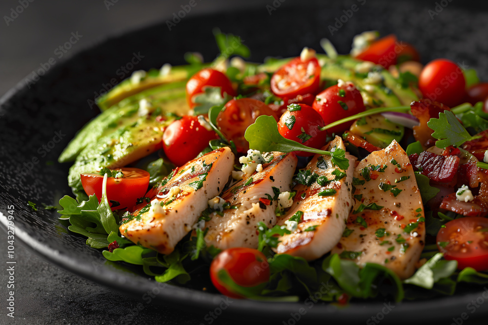 Grilled Chicken Salad with Mixed Greens Grilled Chicken Salad with Mixed Greens