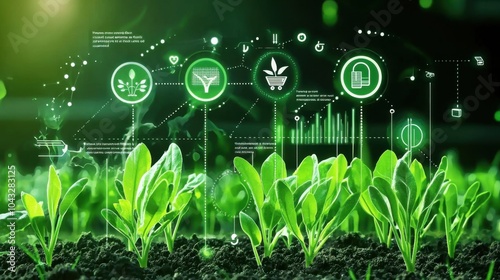 Precision Agriculture and Corn Seedling Growth photo