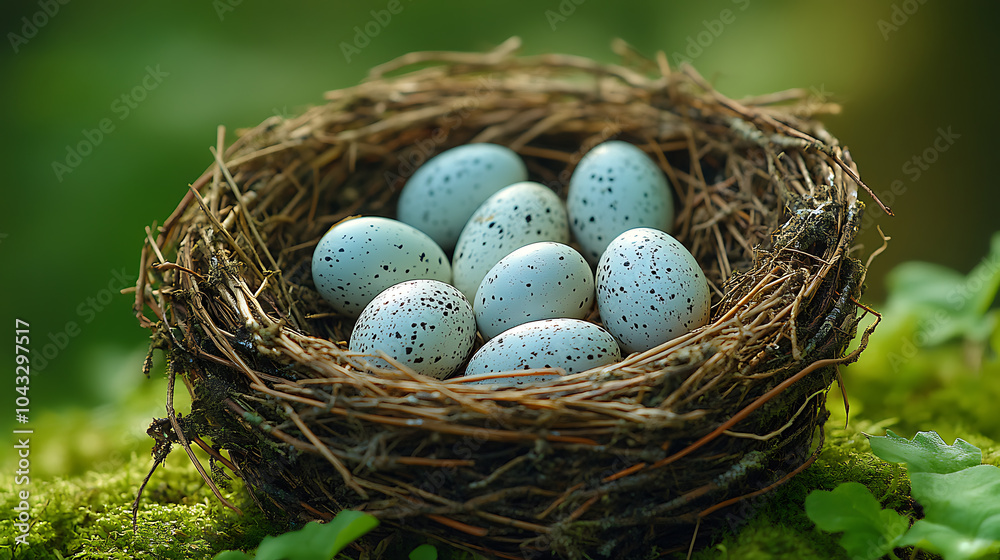 Obraz premium eggs in the nest