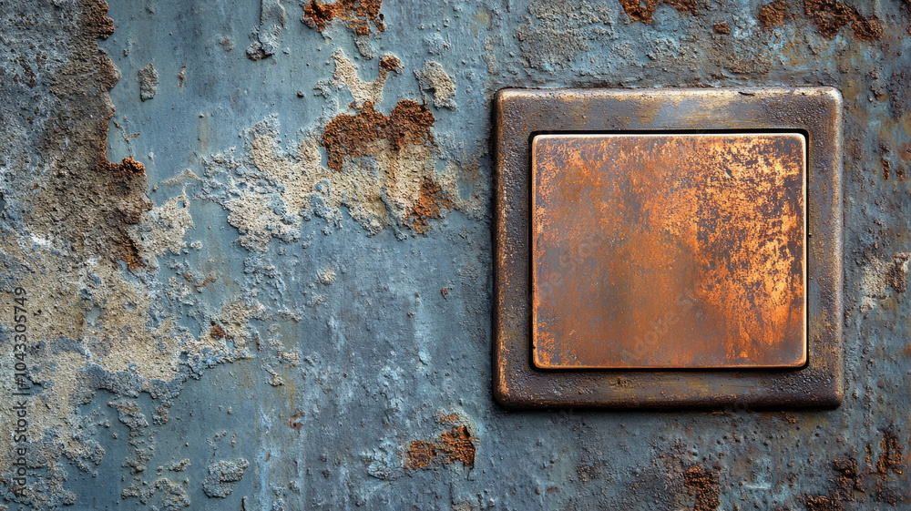 Rusty metal surface with texture and patina. Rusty metal surface with texture and patina.
