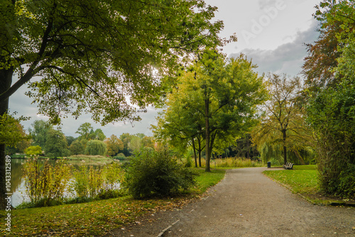 Maschpark in Hannover photo