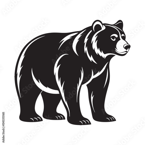 Black Bear Silhouette