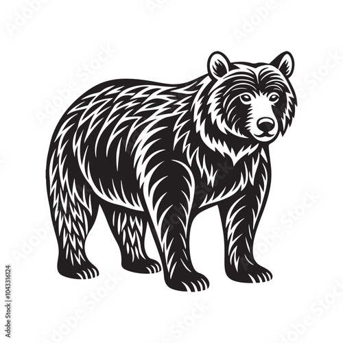 Black Bear Silhouette