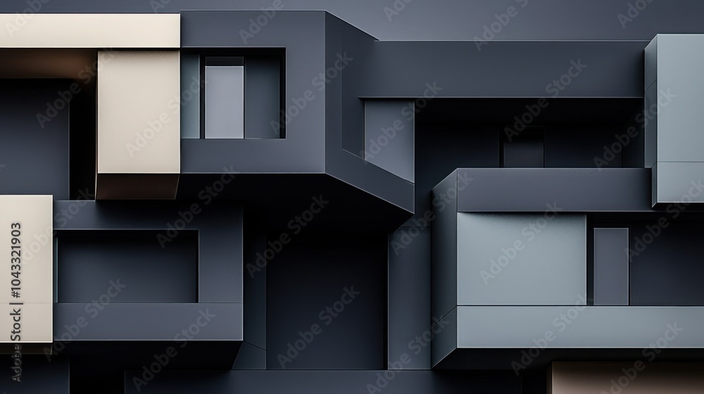 Sleek blueprint for a modern property development, highlighting clean lines and architectural details for a lucrative investment opportunity. 