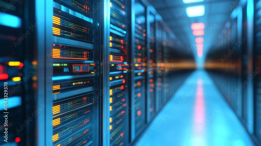 Conceptual design highlighting the integration of database and server technologies.