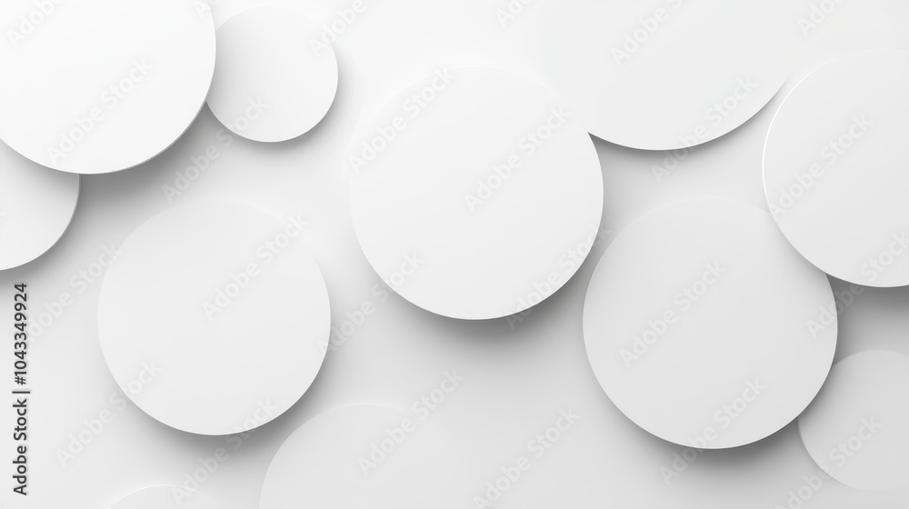 A simple and modern design featuring white circles against a clean background. The circles have a gradient effect, creating a luxurious look. There's plenty of space for adding text or other elements. A simple and modern design featuring white circles against a clean background. The circles have a gradient effect, creating a luxurious look. There's plenty of space for adding text or other elements.
