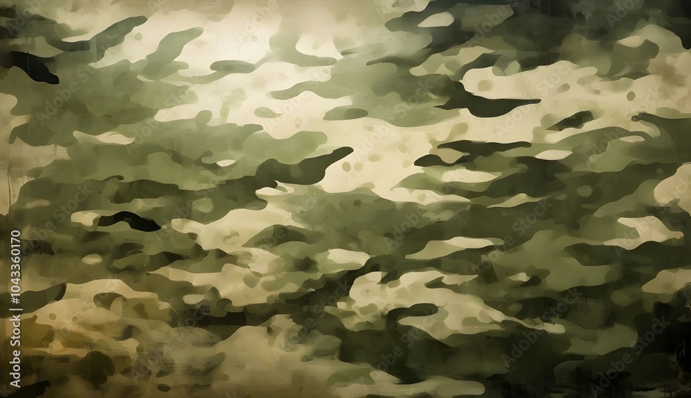 texture camouflage army print khaki blurred background
